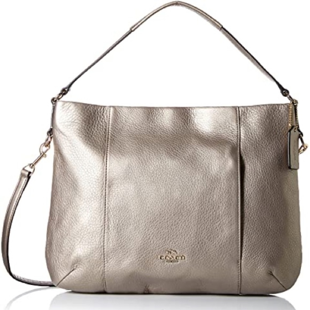 Coach Isabelle East West Pebbled Leather Bag
